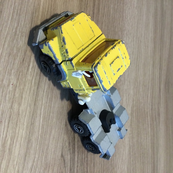 MAJORETTE VTG 80s Truck W/Trailer Made In France - Picture 5 of 14